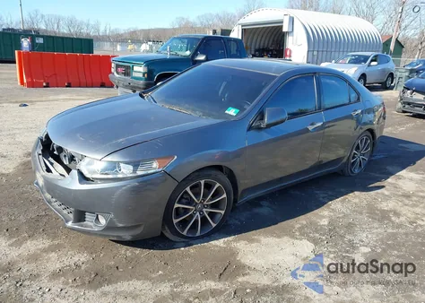2010 Acura Tsx 2.4 из США, поврежденный, VIN JH4CU2F60AC015850